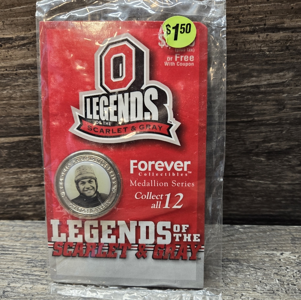 2005 Forever‎ Collectibles Ohio State Buckeyes Football Legends Chick Harley